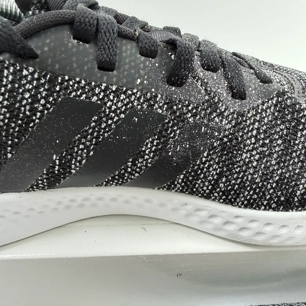 Adidas Puremotion Men's Running Shoes Black White Heathered FX8921 Size 10.5